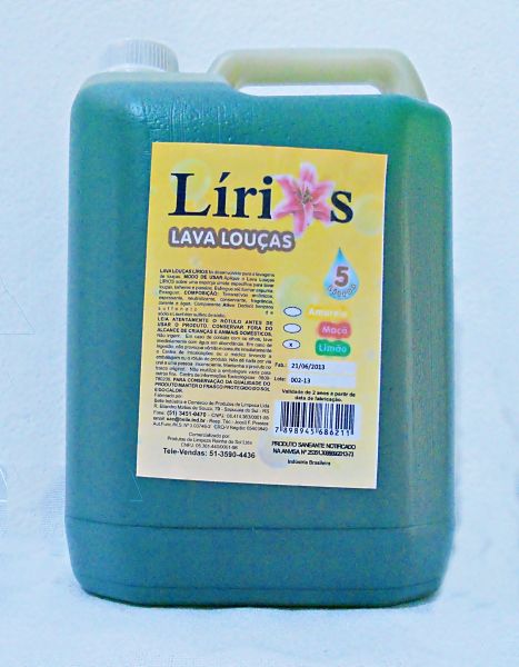 Lava Louças Limão 5 LITROS